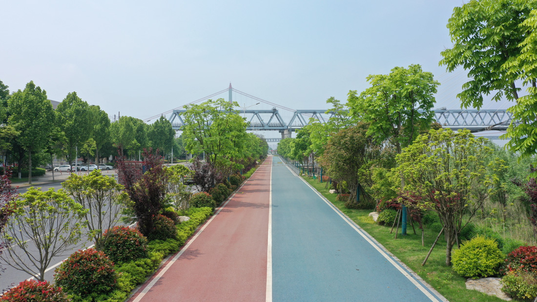 沿江環(huán)湖生態(tài)廊道